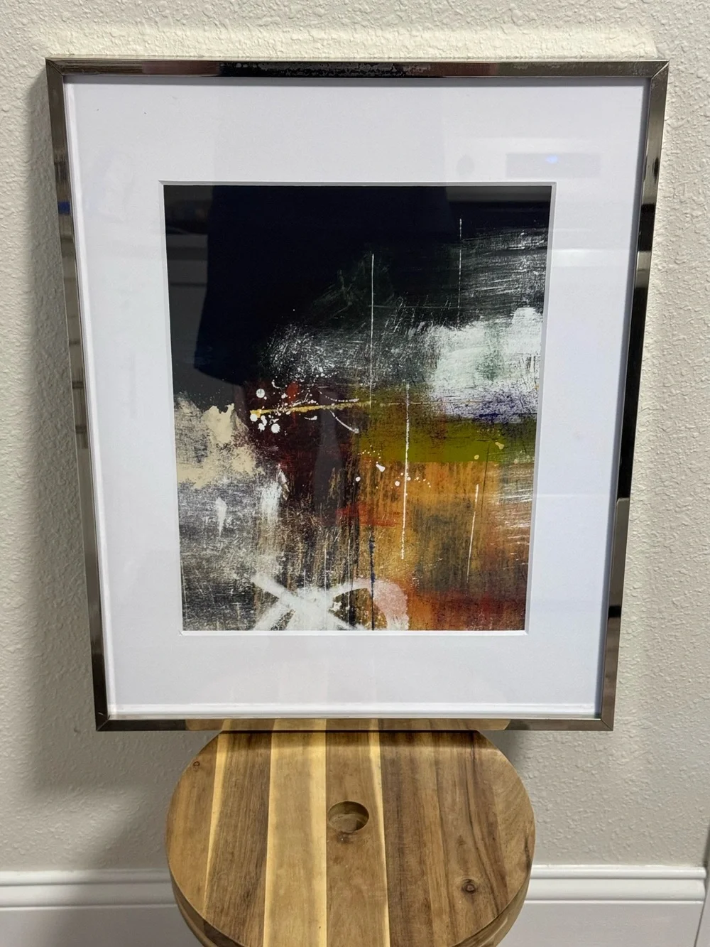 West Elm 16 x 20 Metal Gallery Wall Art Frame Polished Nickel